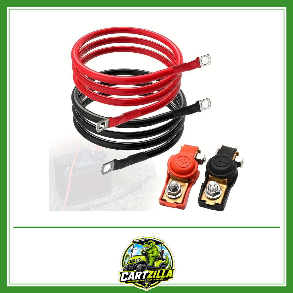 10AWG Pure Copper Golf Cart Battery Cable-Cartzilla LLC