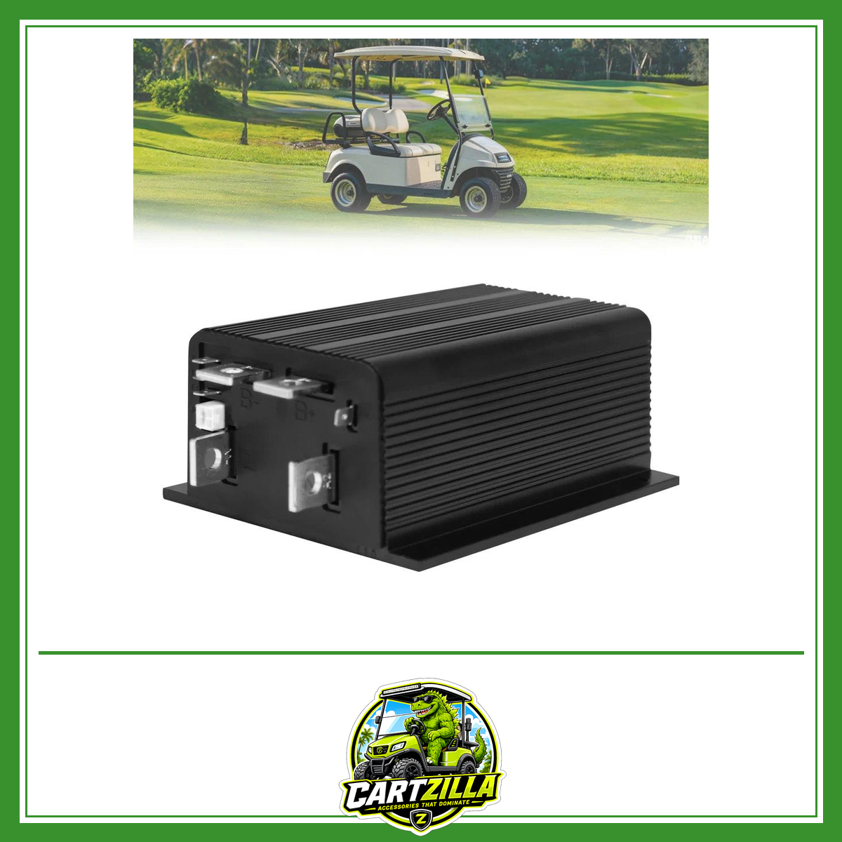 1205-117 36V 400A ITS Controller 73060G01 for Curtis EZGO TXT Shuttle 950, XI-875/881 (1995-2004) Golf Cart-Cartzilla LLC