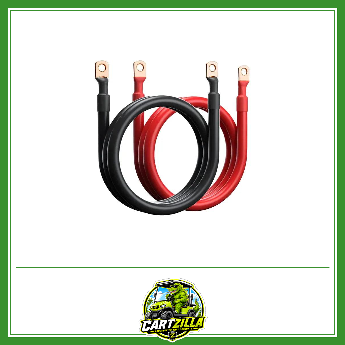 2AWG Golf Cart Battery Inverter Cable-Cartzilla LLC
