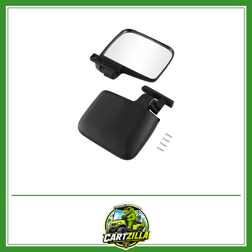 2Pcs Golf Carts Side Mirrors for Ezgo Professional Easy to Install Repair Parts Direct Replaces Golf Carts Rearview Mirror-Golf Cart Mirrors-Cartzilla LLC