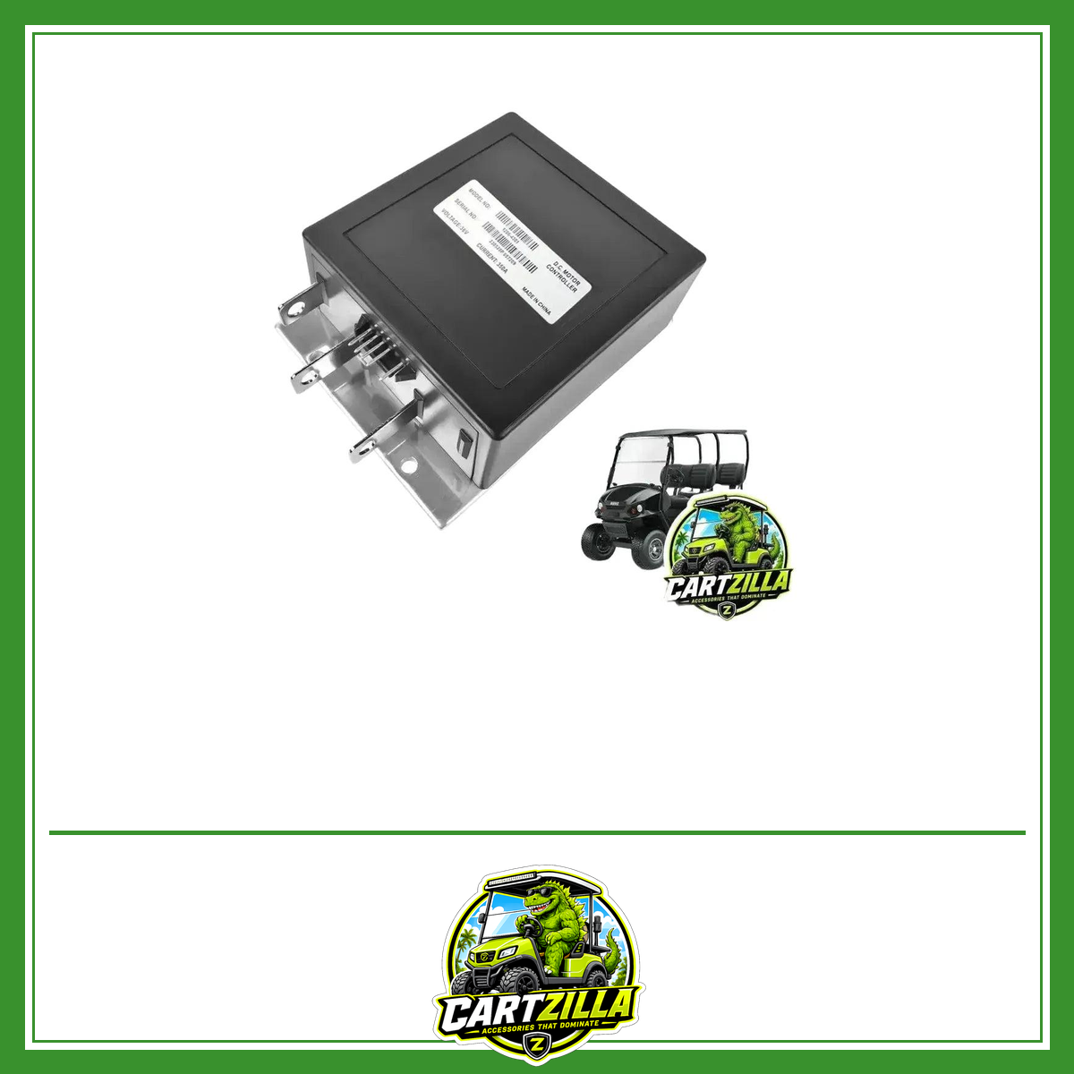 36V 350A Golf Cart Motor Controller for EZGO TXT & Medalist (1994–2012) – Replaces 1206-4301 / 25864G09-Cartzilla LLC