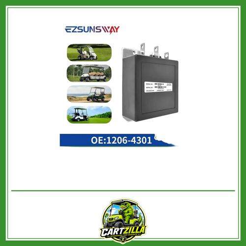 36V 350A ITS Golf Cart Motor Controller for EZGO TXT, Club Car & Yamaha – Replaces 1206-4301-Cartzilla LLC