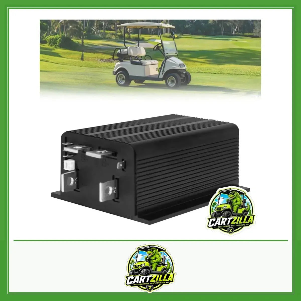 36V 400A ITS Golf Cart Motor Controller for EZGO TXT & Shuttle 950 (1995–2004) – Curtis 1205-117-Cartzilla LLC