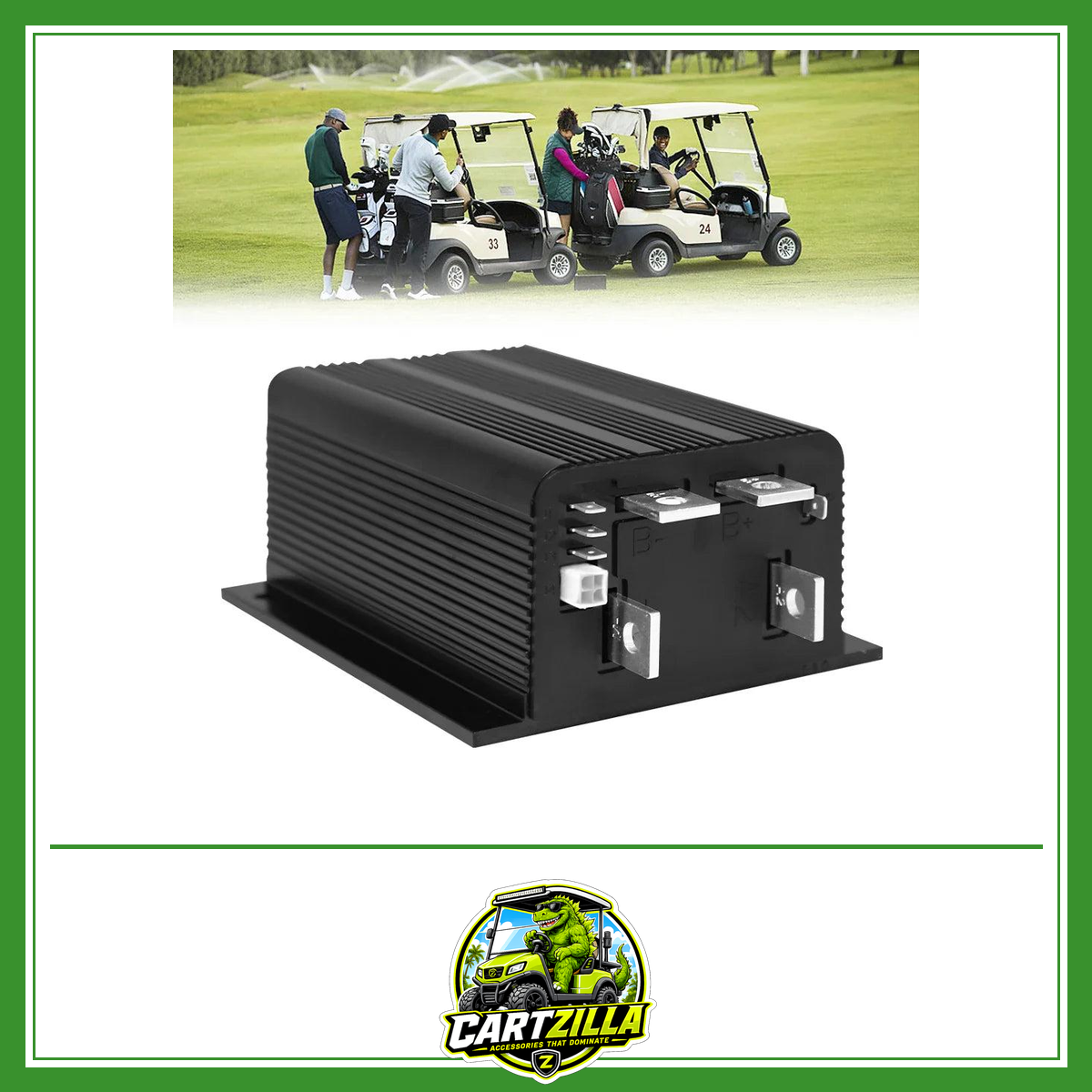 36V 400A ITS Motor Speed Controller 73060G01 for Curtis EZGO TXT Shuttle 1995-2004 Golf Cart 1205-117-Cartzilla LLC