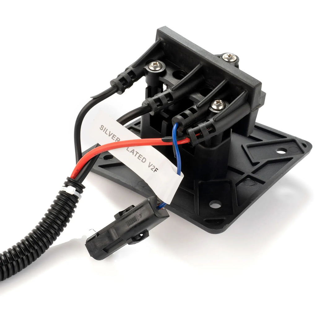 48 V Charger Receptacle Delta-Q Charger Socket w/Wires | EZGO-Cartzilla Golf Cart Parts &amp; Accessories