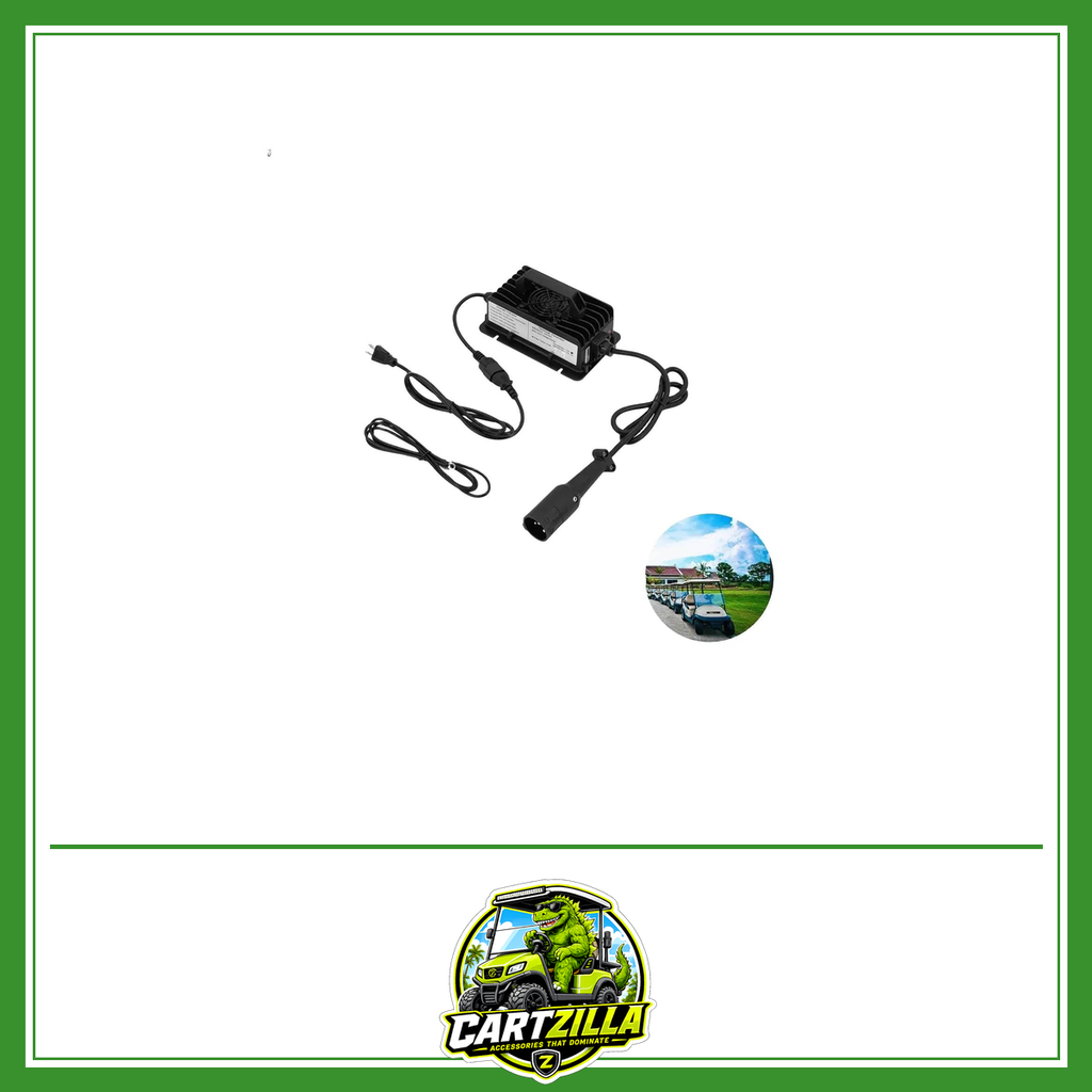 48 Volt Golf Cart Charger 15 Amp Battery Charger for Golf Cart Durable Charging Unit Anti-Rust Corrosion Resistant Charger-Cartzilla LLC