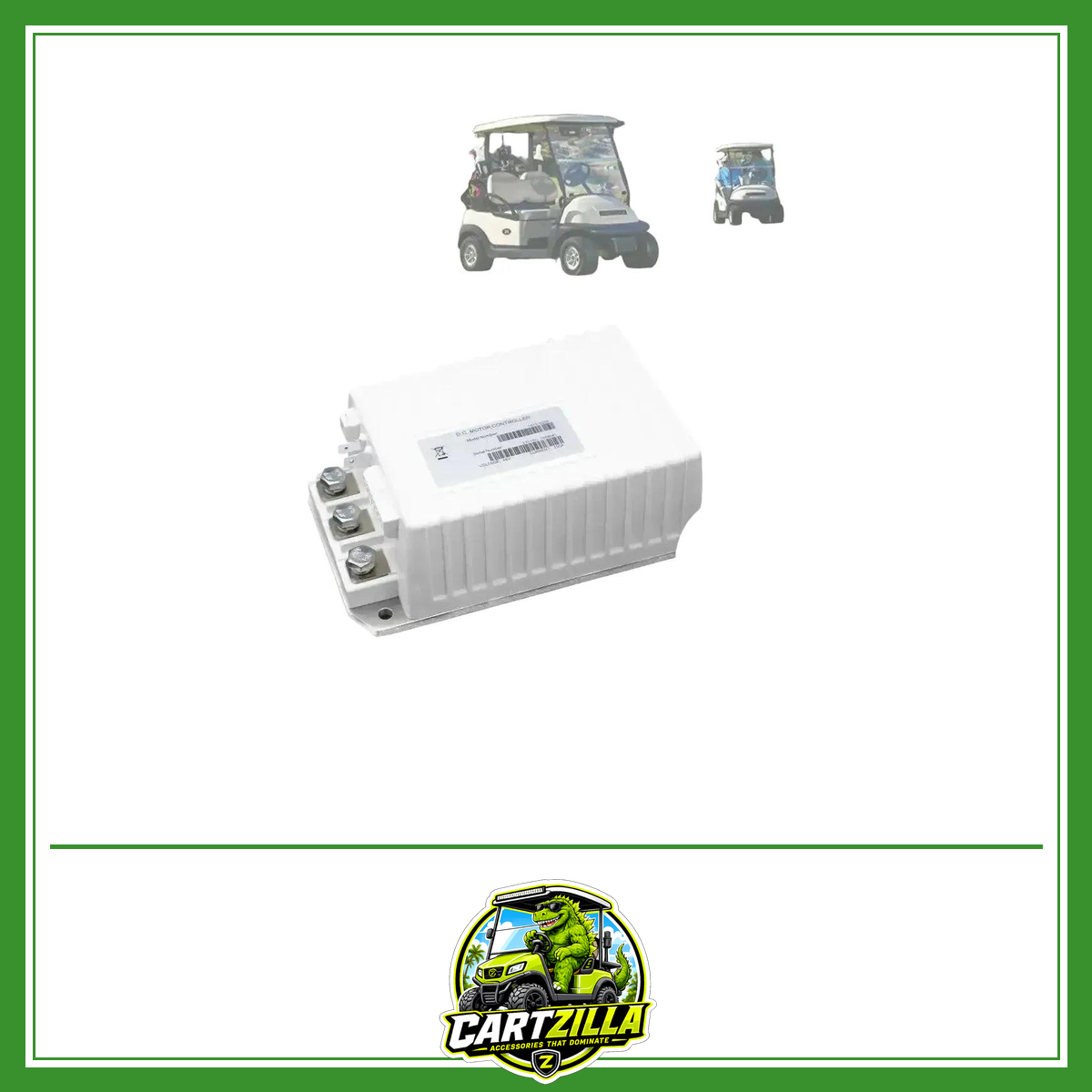48V 250A MCOR Golf Cart Motor Controller for Club Car Precedent, Onward & Tempo (2014–2019) – Curtis 1515-5206-Cartzilla LLC