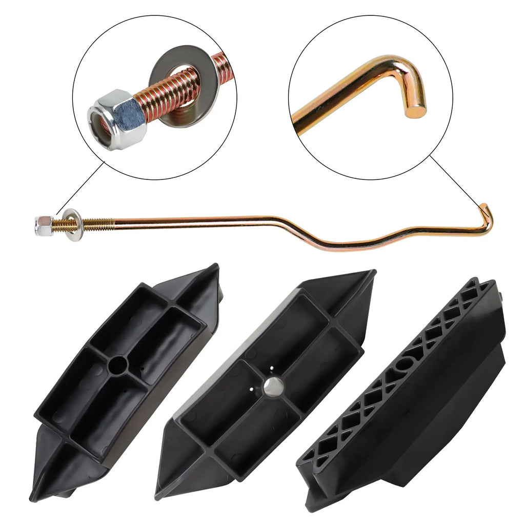 48V Battery Hold Down Plate w/Rods Fit | Club Car 2004-2009 | 48V-Cartzilla Golf Cart Parts &amp; Accessories