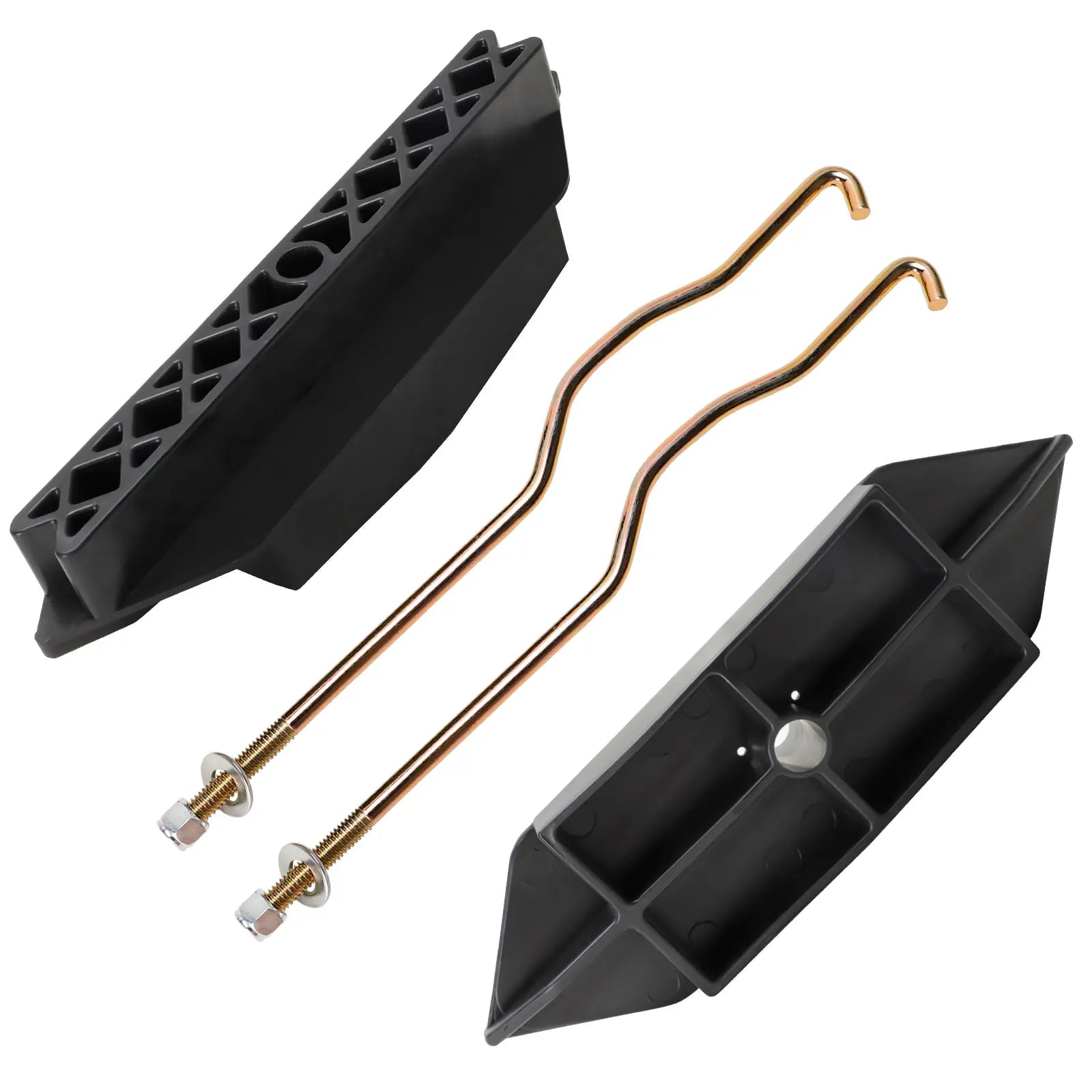 48V Battery Hold Down Plate w/Rods Fit | Club Car 2004-2009 | 48V-Cartzilla Golf Cart Parts &amp; Accessories