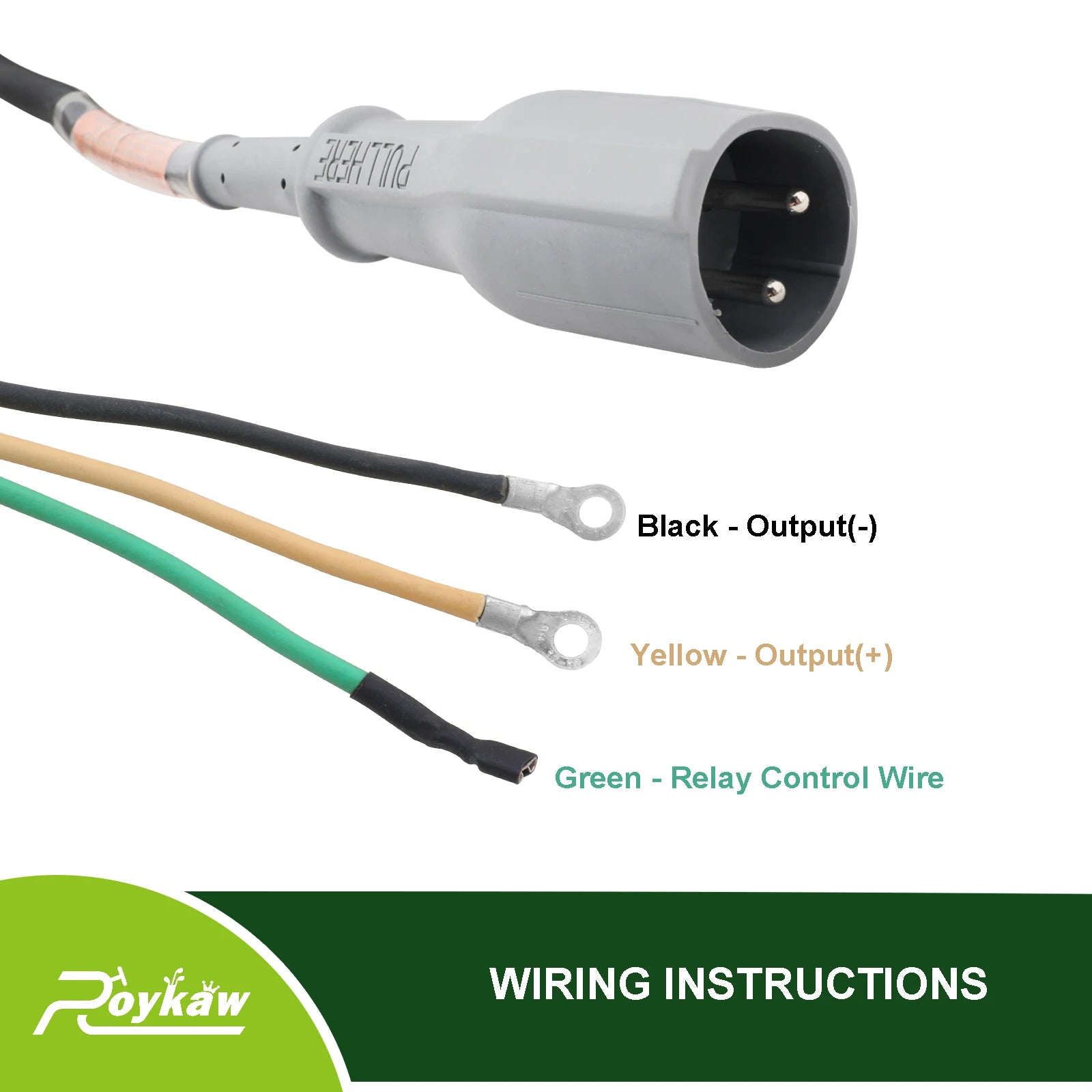 48V Charger Plug Cord | Club Car 1995-2014 | 48V-Cartzilla Golf Cart Parts &amp; Accessories