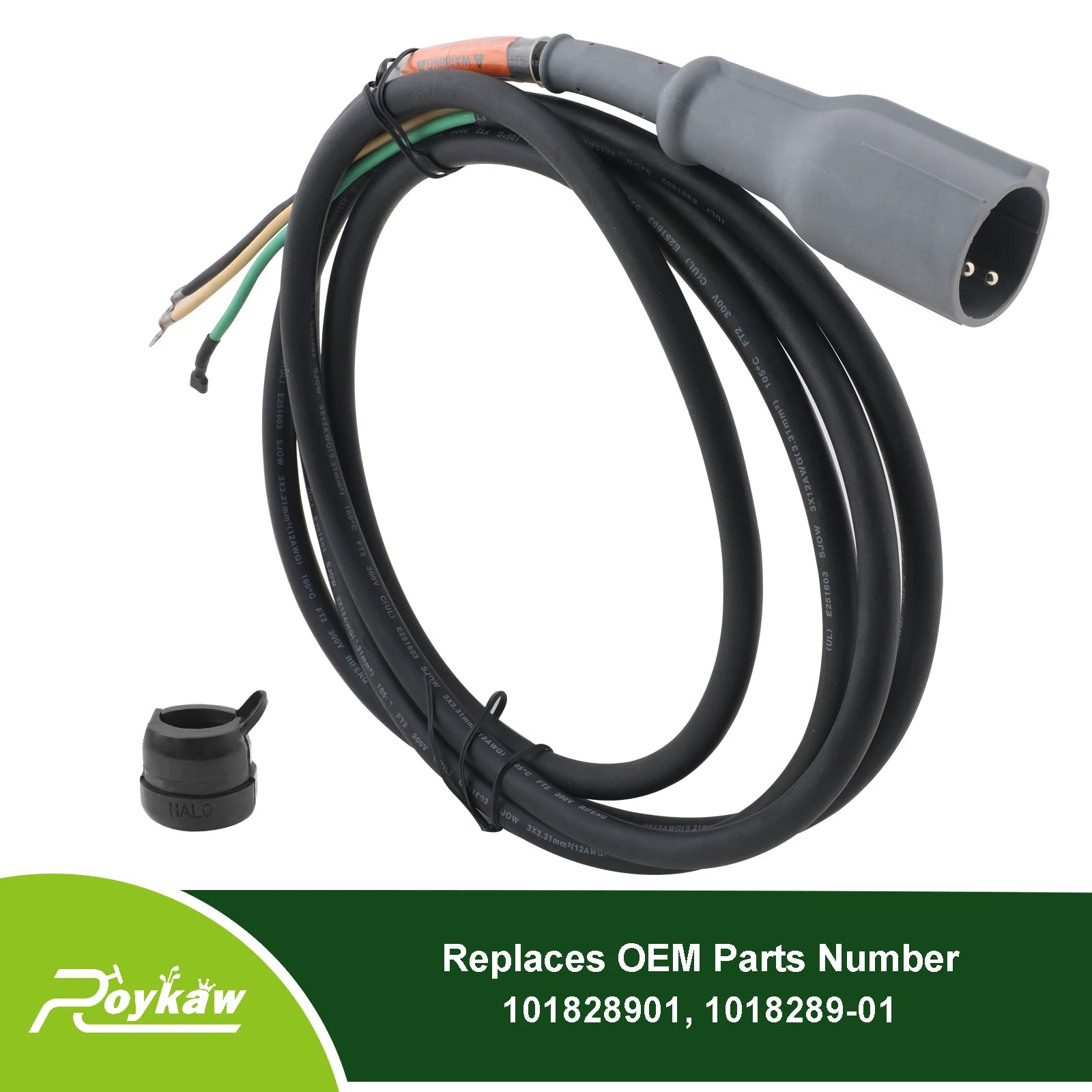 48V Charger Plug Cord | Club Car 1995-2014 | 48V-Cartzilla Golf Cart Parts &amp; Accessories