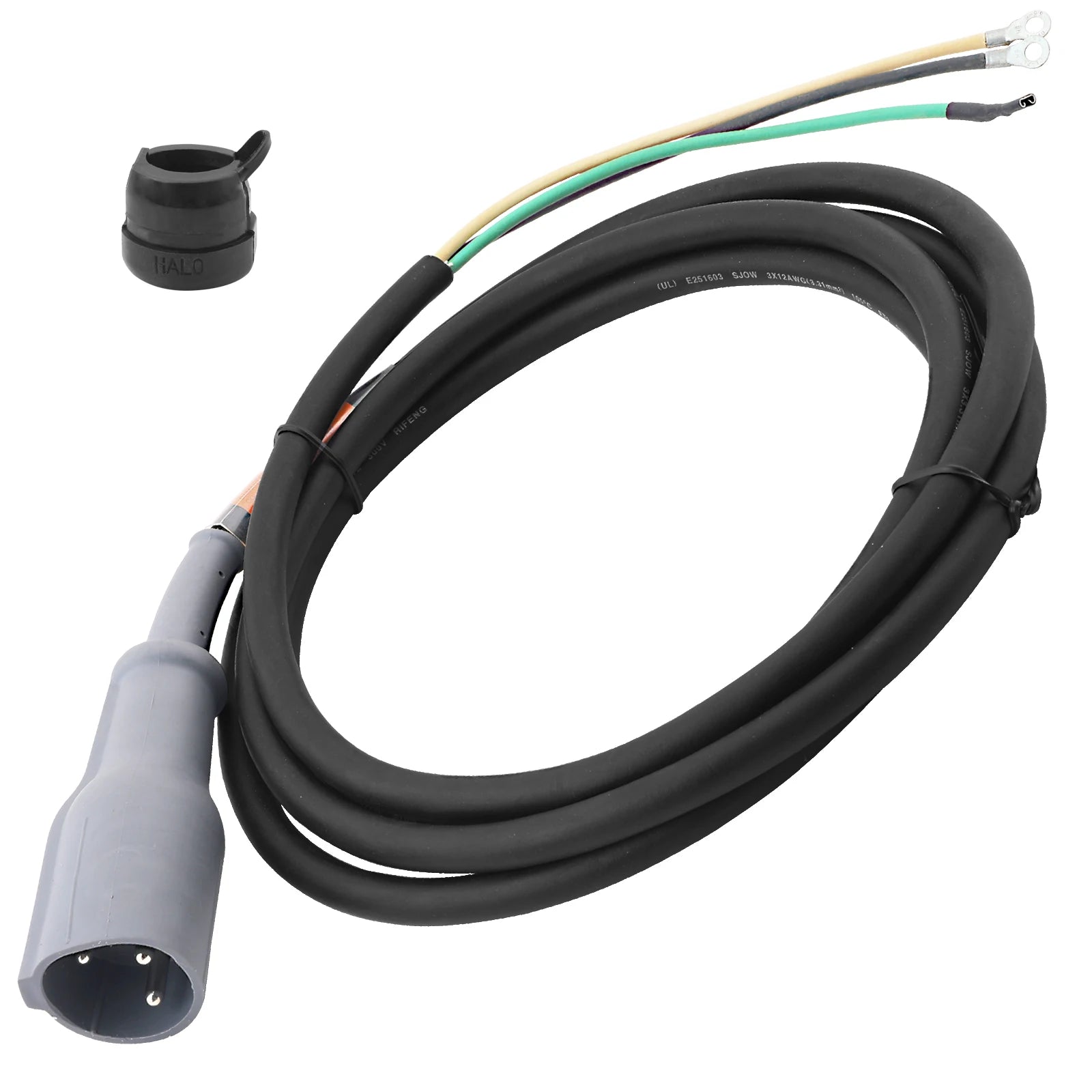 48V Charger Plug Cord | Club Car 1995-2014 | 48V-Cartzilla Golf Cart Parts &amp; Accessories
