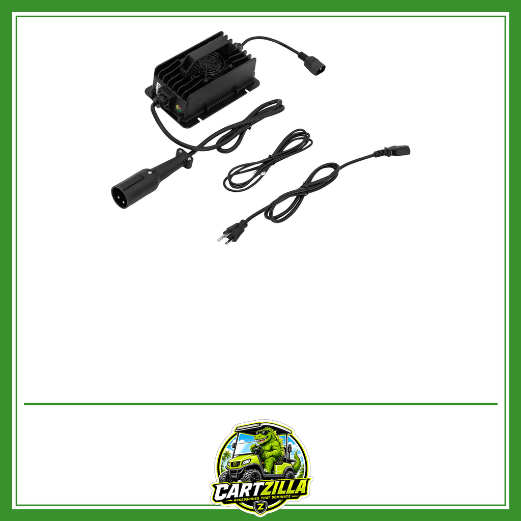 48Volt 15Amp Golf Cart Battery Charger, Car Golf Cart Smart Charger, Golf Cart Battery Charger, Model QA750A-Cartzilla LLC