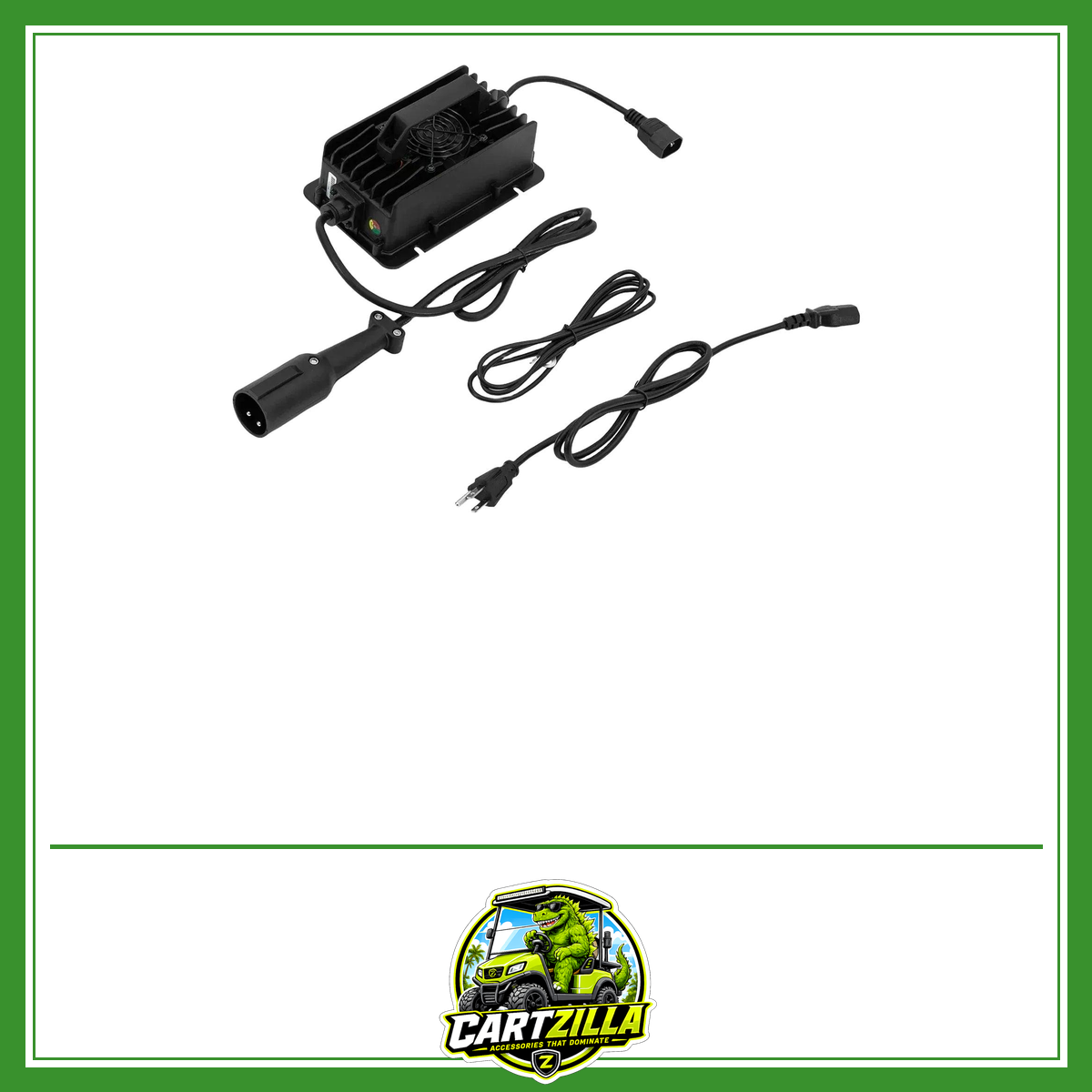 48Volt 15Amp Golf Cart Battery Charger, Car Golf Cart Smart Charger, Golf Cart Battery Charger, Model QA750A-Cartzilla LLC