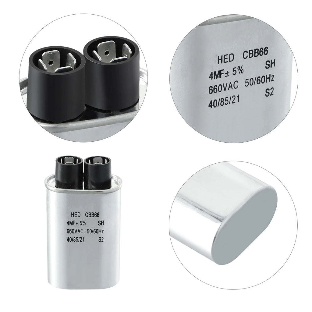 4μF Capacitor, 4 MFD/660 VAC Lester Capacitor Fit | EZGO-Cartzilla Golf Cart Parts &amp; Accessories