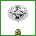 8" Silver Golf Cart Hub Caps – Universal Fit Decorative Rim Cover (Single)-Cartzilla LLC