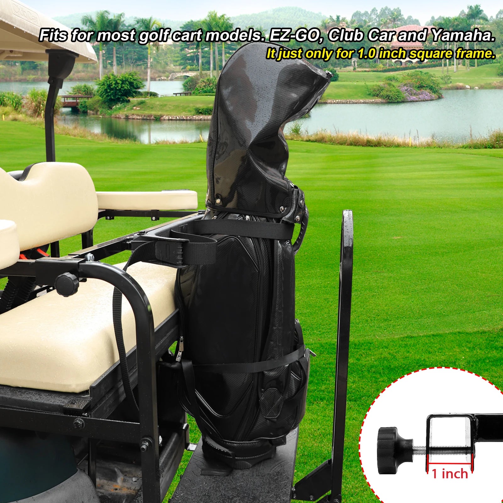 Bag Holder Bracket Attachment | EZGO-Cartzilla Golf Cart Parts &amp; Accessories