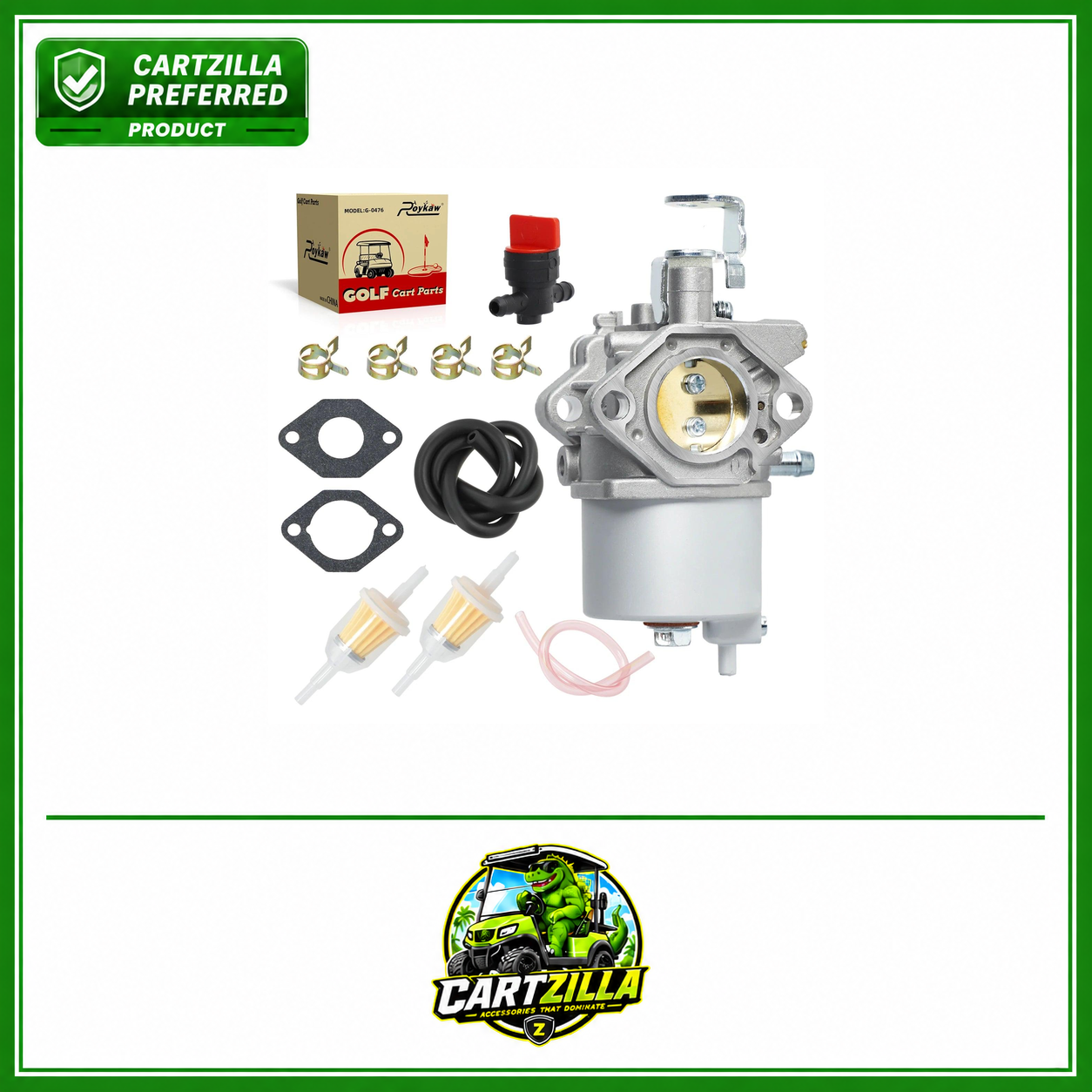 Carburetor Kit Fit | Club Car 1992-1997-Cartzilla Golf Cart Parts &amp; Accessories