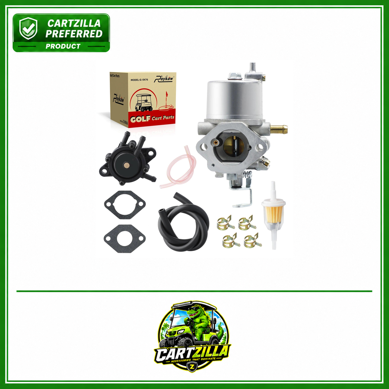 Carburetor Kit Fit | Club Car-Cartzilla Golf Cart Parts &amp; Accessories