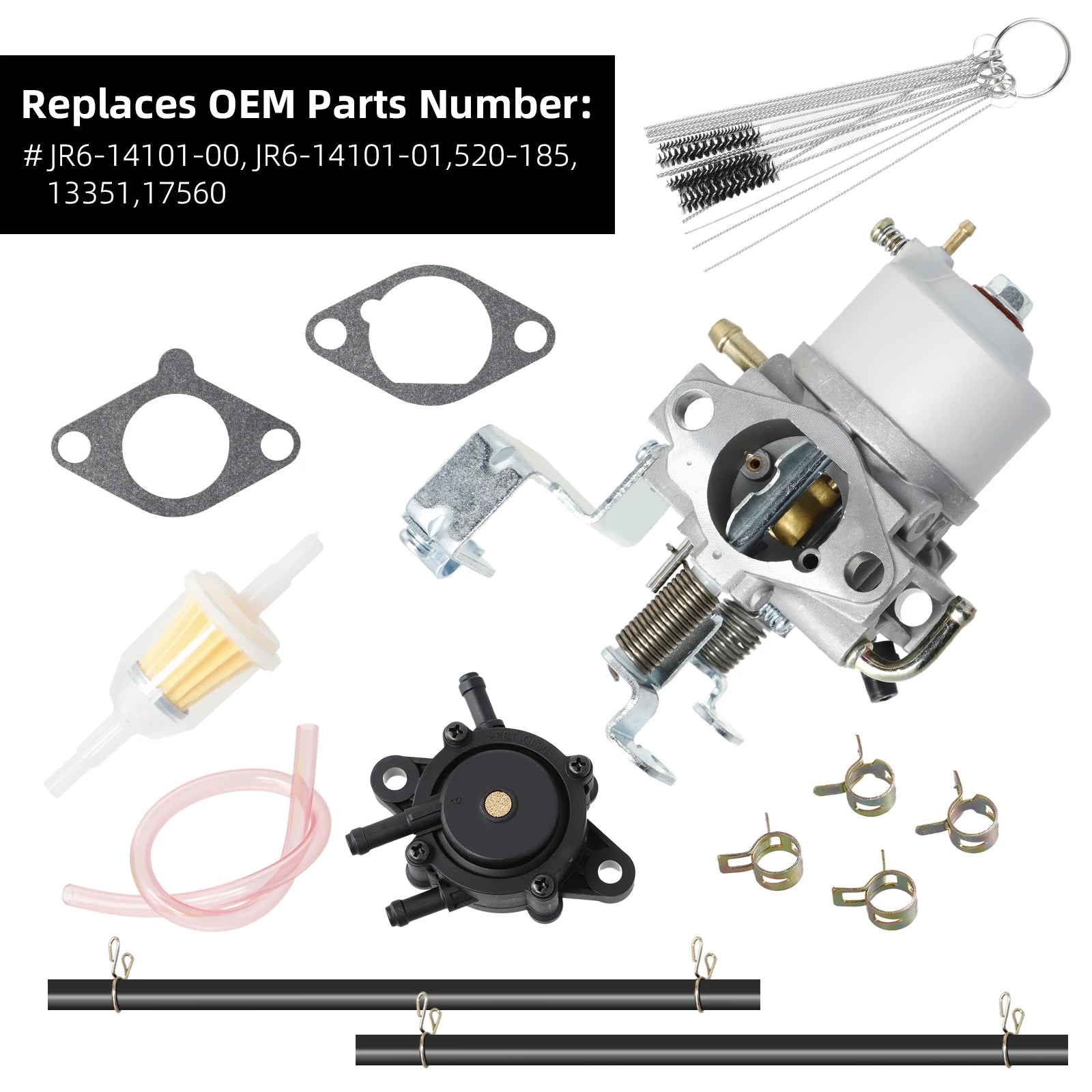Carburetor Kit Fit | Yamaha 2003-up G22-G27 G29 Gas 4-Cycle Drive Engine-Cartzilla Golf Cart Parts &amp; Accessories