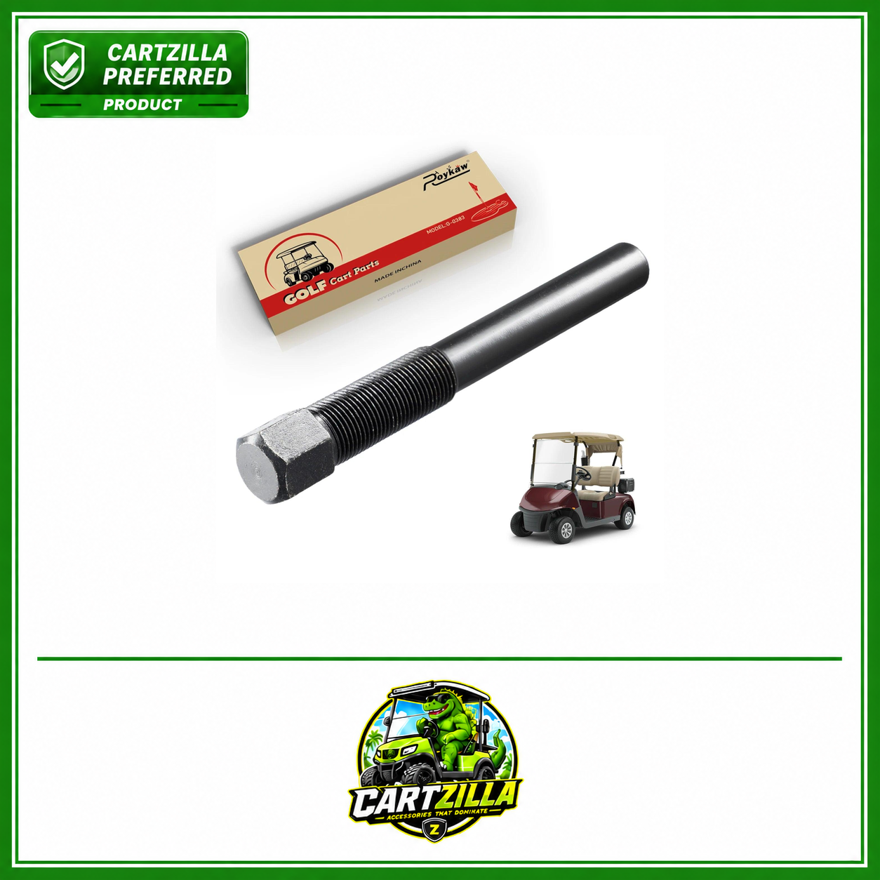 Drive Clutch Puller Bolt Removal Tool Fit | EZGO 1971-1993-Cartzilla Golf Cart Parts &amp; Accessories