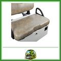 EZGO RXV Front Seat Bottom Cushion Assembly – Beige PU Leather with Mounting Hardware (2008 & Up)-Cartzilla LLC