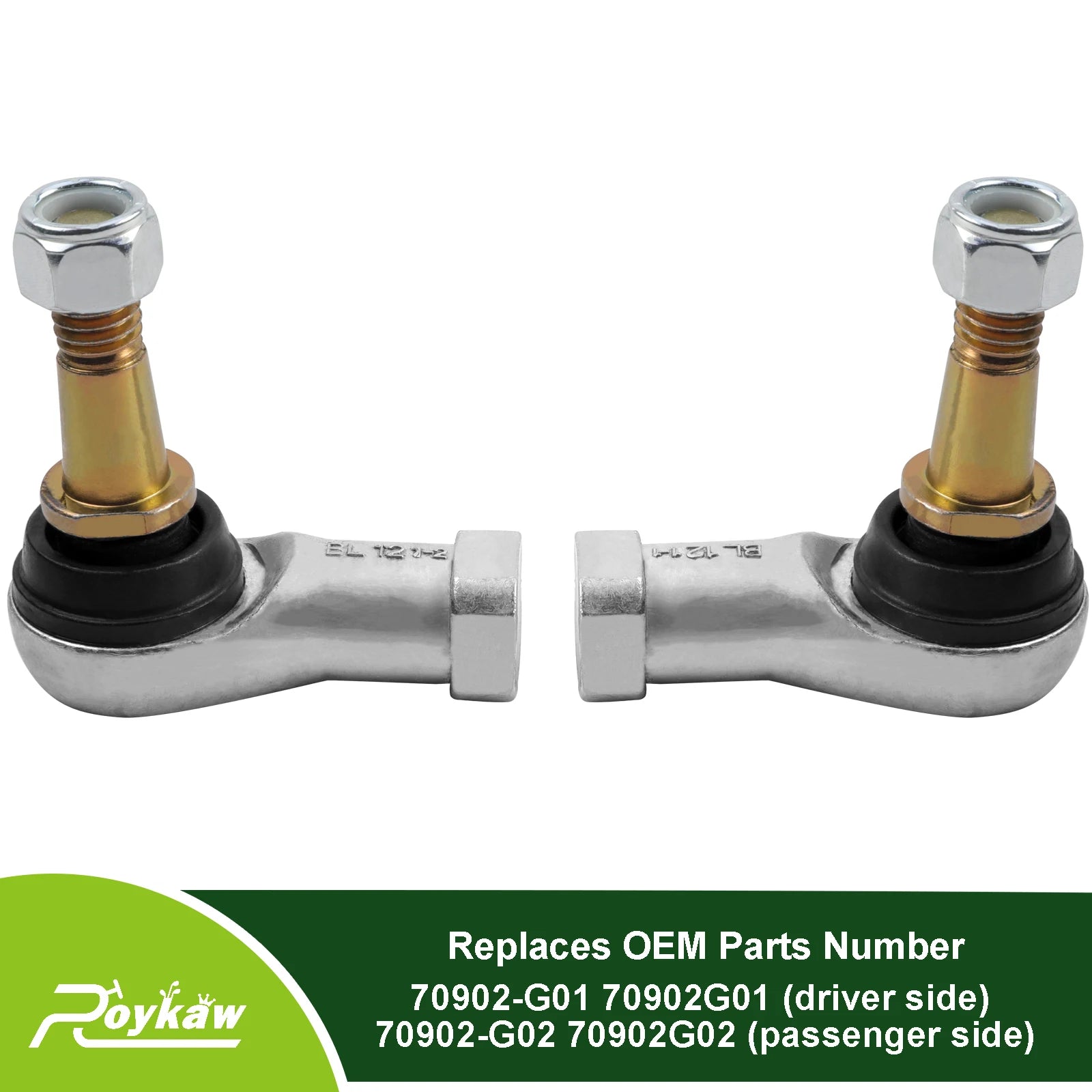 EZGO Tie Rod Ends Ball Joint Right & Left Threads Kit | EZGO-Cartzilla Golf Cart Parts &amp; Accessories