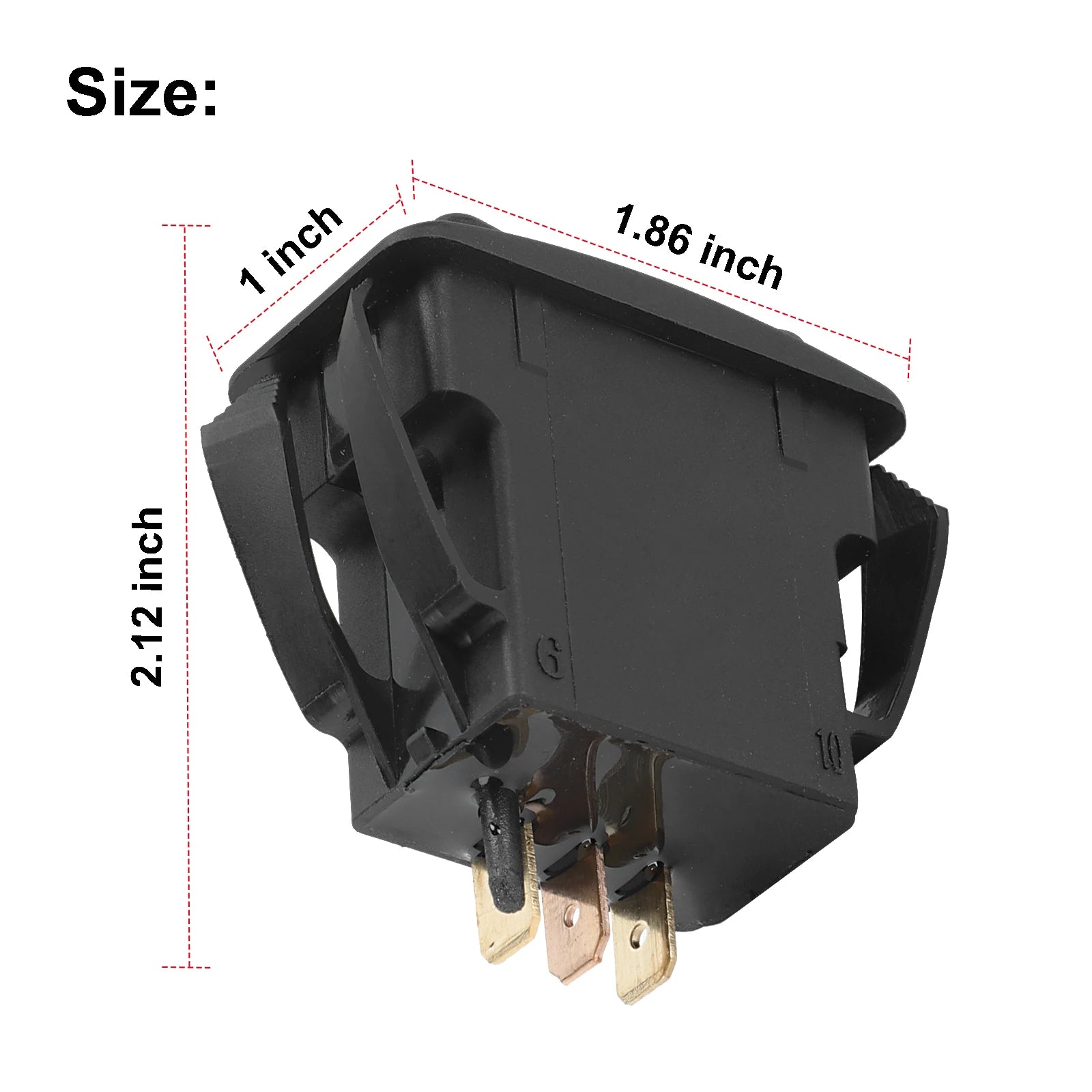 Forward Reverse Rocker Switch | EZGO | 48V-Cartzilla Golf Cart Parts &amp; Accessories