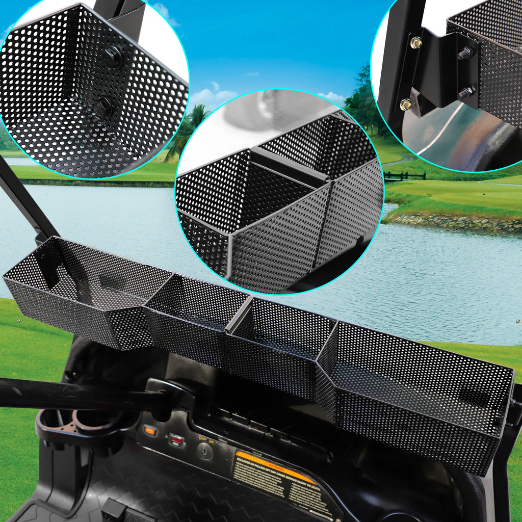 Front Inner Basket Dash Storage Tray Organizer Fit | Club Car-Cartzilla Golf Cart Parts &amp; Accessories
