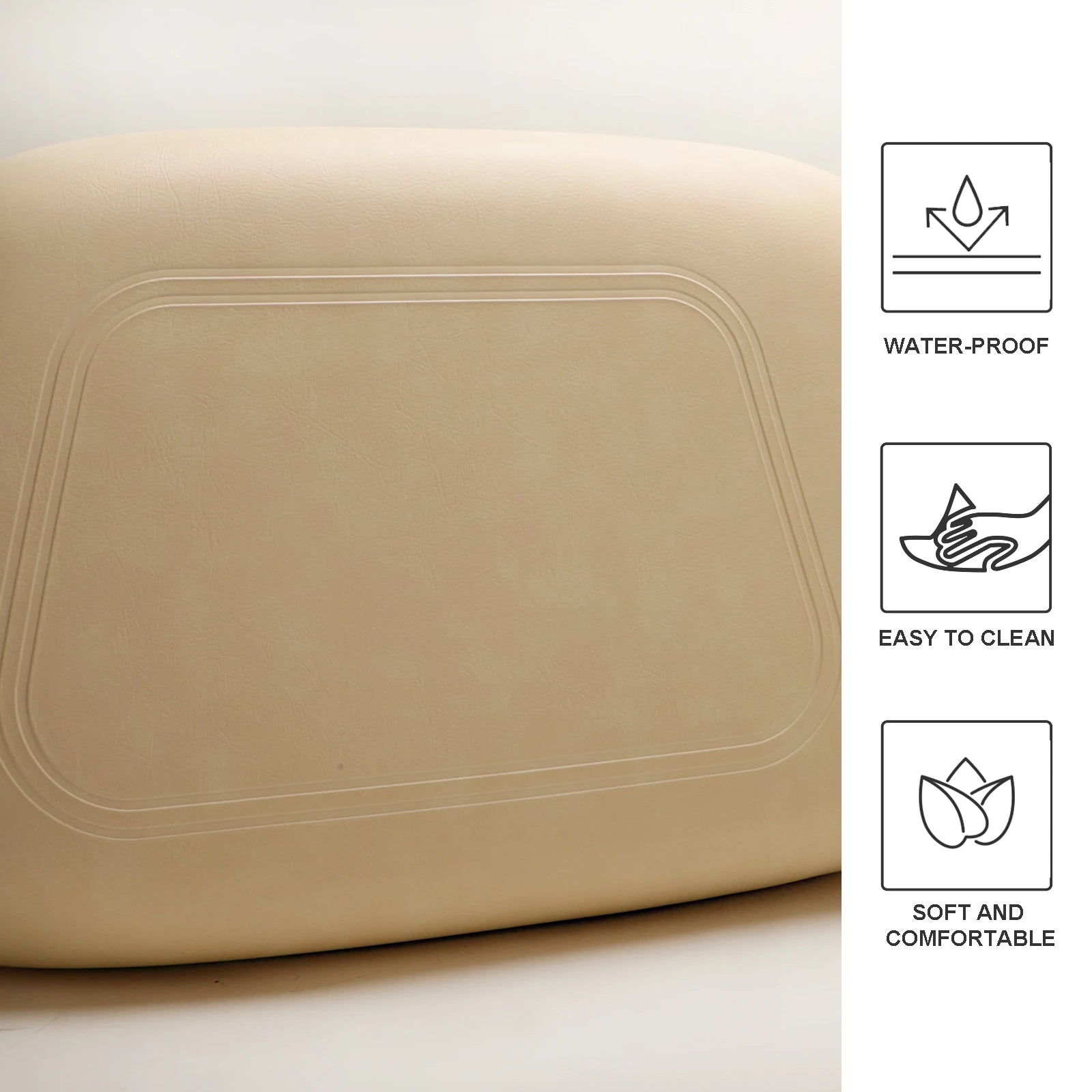 Front Seat Back Cushion Assembly Compatible | Club Car-Cartzilla Golf Cart Parts &amp; Accessories