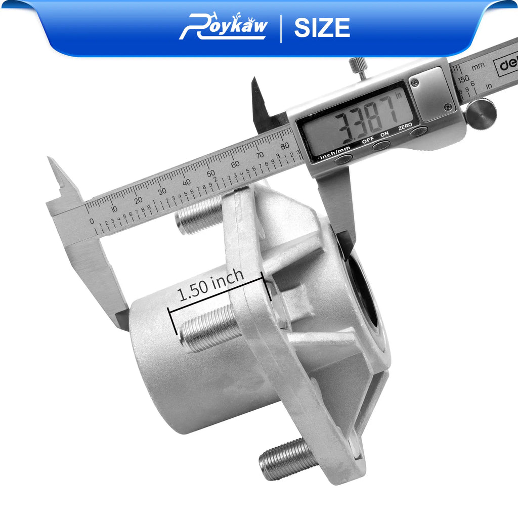 Front Wheel Hub Bearing Assembly w/Dust Caps/Oil Seals/Bearings | EZGO-Cartzilla Golf Cart Parts &amp; Accessories