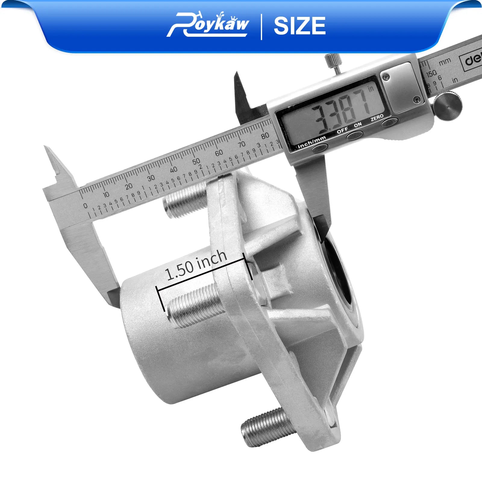 Front Wheel Hub Bearing Assembly w/Dust Caps/Oil Seals/Bearings | EZGO-Cartzilla Golf Cart Parts &amp; Accessories