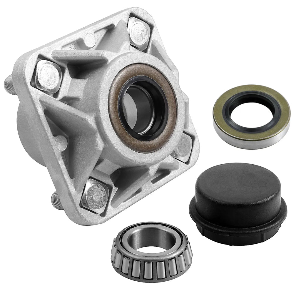 Front Wheel Hub Bearing Assembly w/Dust Caps/Oil Seals/Bearings | EZGO-Cartzilla Golf Cart Parts &amp; Accessories