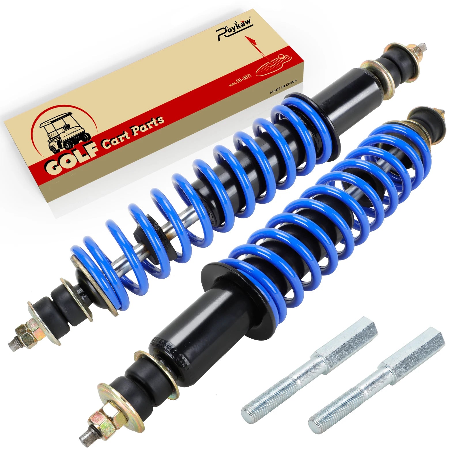 Front/Rear Shock Absorbers Kit Heavy Duty Coil Over Shocks | EZGO-Cartzilla Golf Cart Parts &amp; Accessories
