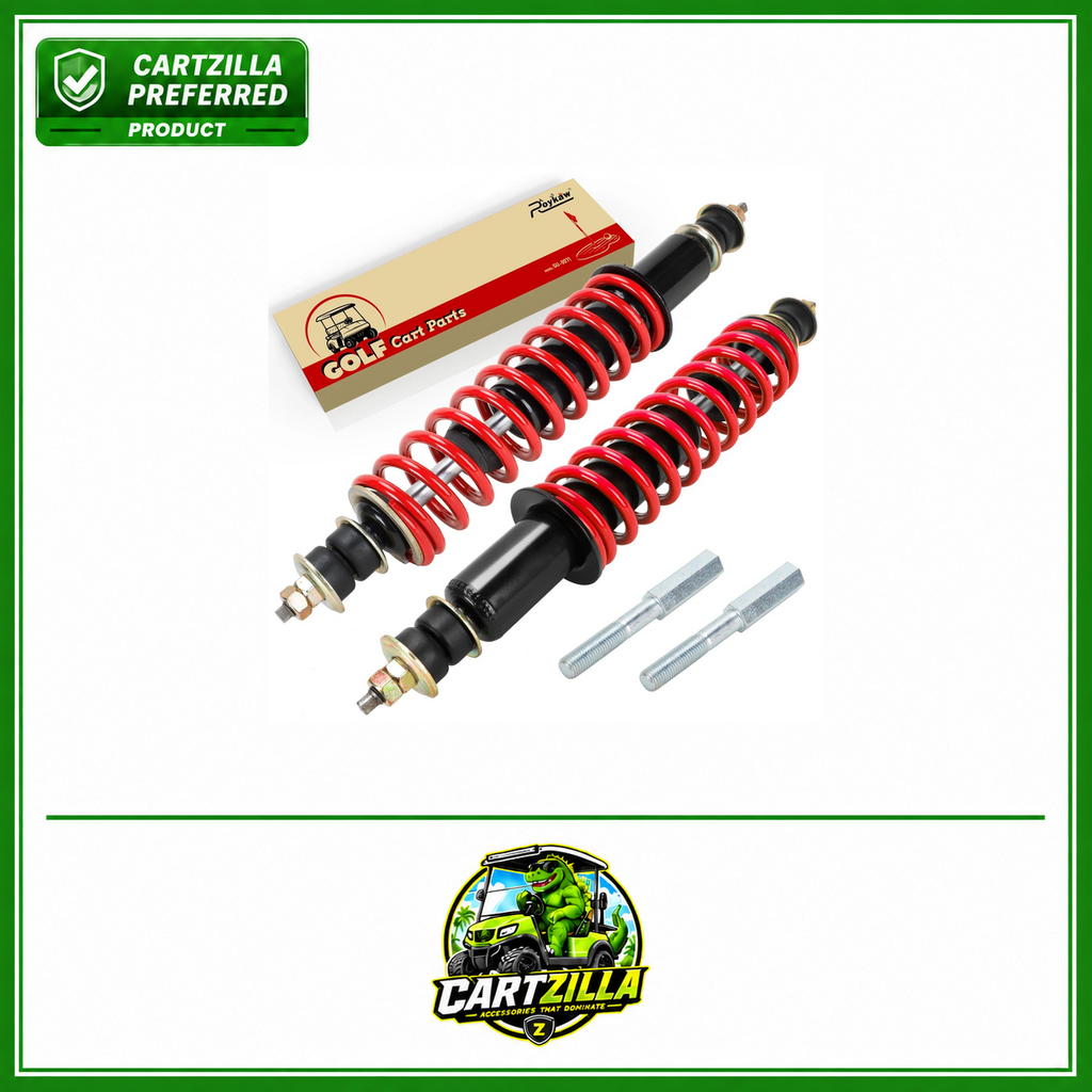 Front/Rear Shock Absorbers Kit Heavy Duty Coil Over Shocks | EZGO-Cartzilla Golf Cart Parts &amp; Accessories