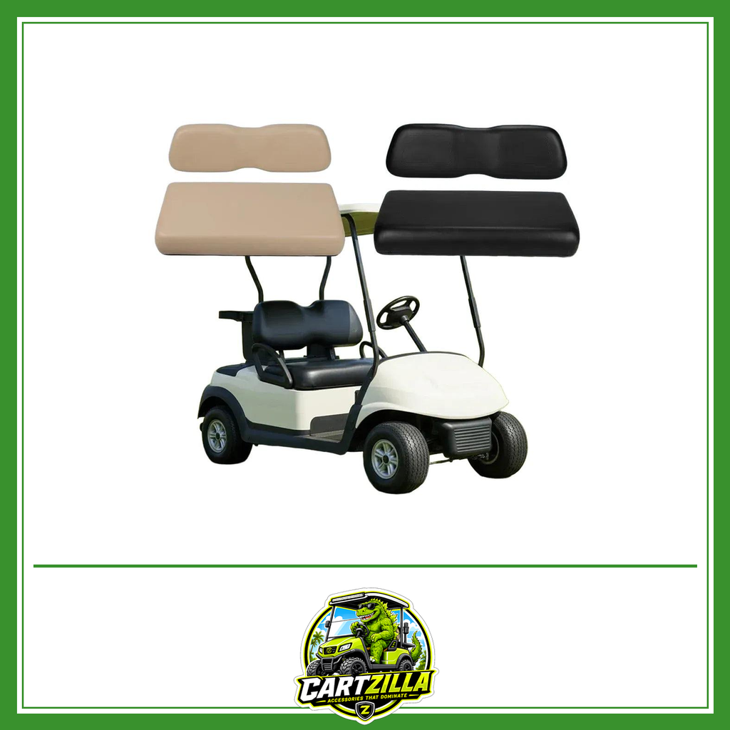 Golf Cart Front Seat Bottom & Backrest Assembly for Club Car DS 2000.5 and Up-Cartzilla LLC