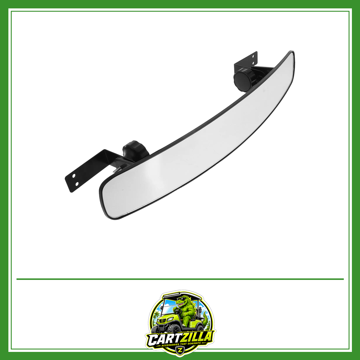 Golf Cart Rearview Mirror Convex Wide Field Clear View Golf Cart Rear Mirror Accessories for Safe Driving Use Side Mirrors-Golf Cart Mirrors-Cartzilla LLC