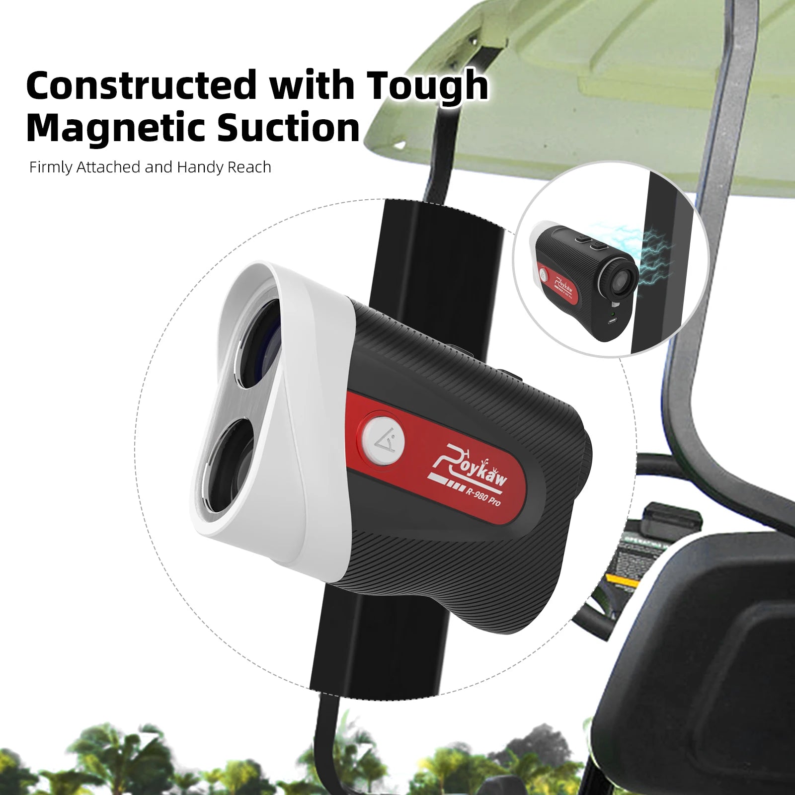 Golf Rangefinder with Slope | 1200 Yards | 7X-Cartzilla Golf Cart Parts &amp; Accessories
