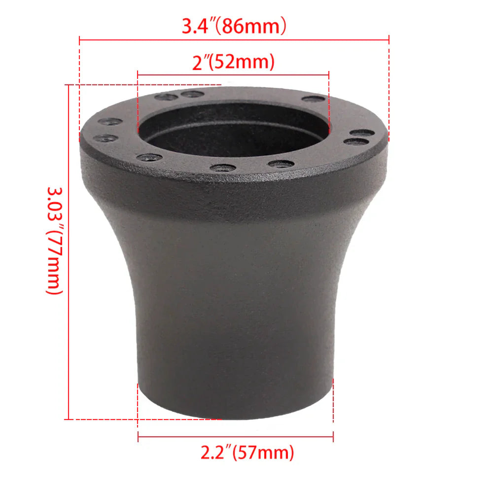 Golf Cart Steering Wheel Adapter 5/6 Holes for EZGO RXV TXT, Club Car DS, Precedent & Yamaha