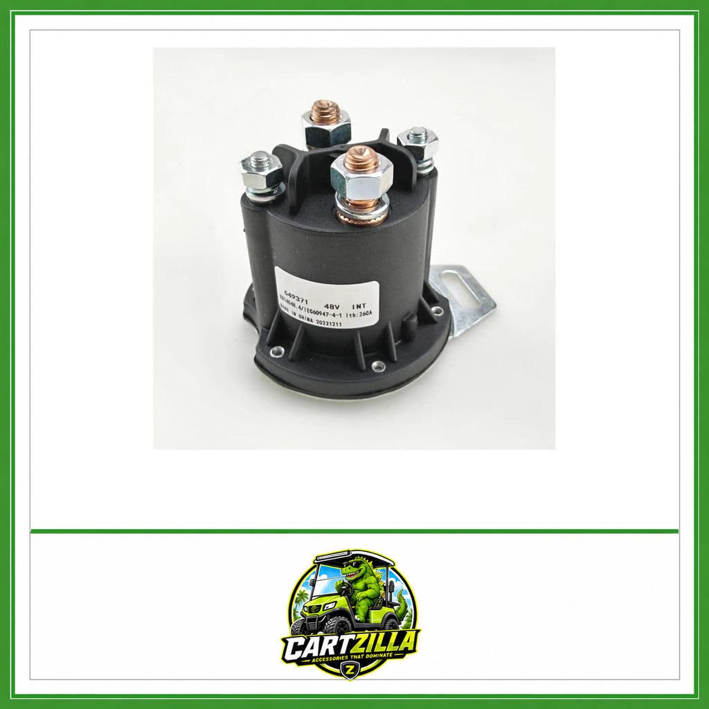 HD Trombetta Solenoid | EZGO RXV | 48V-Cartzilla Golf Cart Parts &amp; Accessories