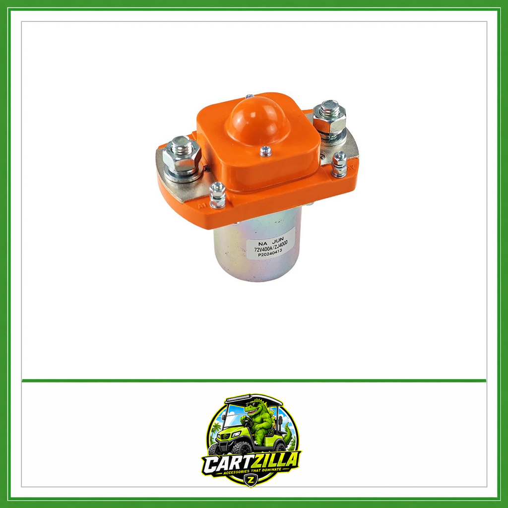 Heavy Duty Solenoid Contactor | Golf Cart | 72V 400A-Cartzilla Golf Cart Parts &amp; Accessories