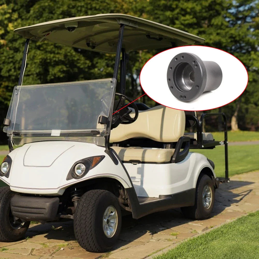 Golf Cart Steering Wheel Adapter 5/6 Holes for EZGO RXV TXT, Club Car DS, Precedent & Yamaha