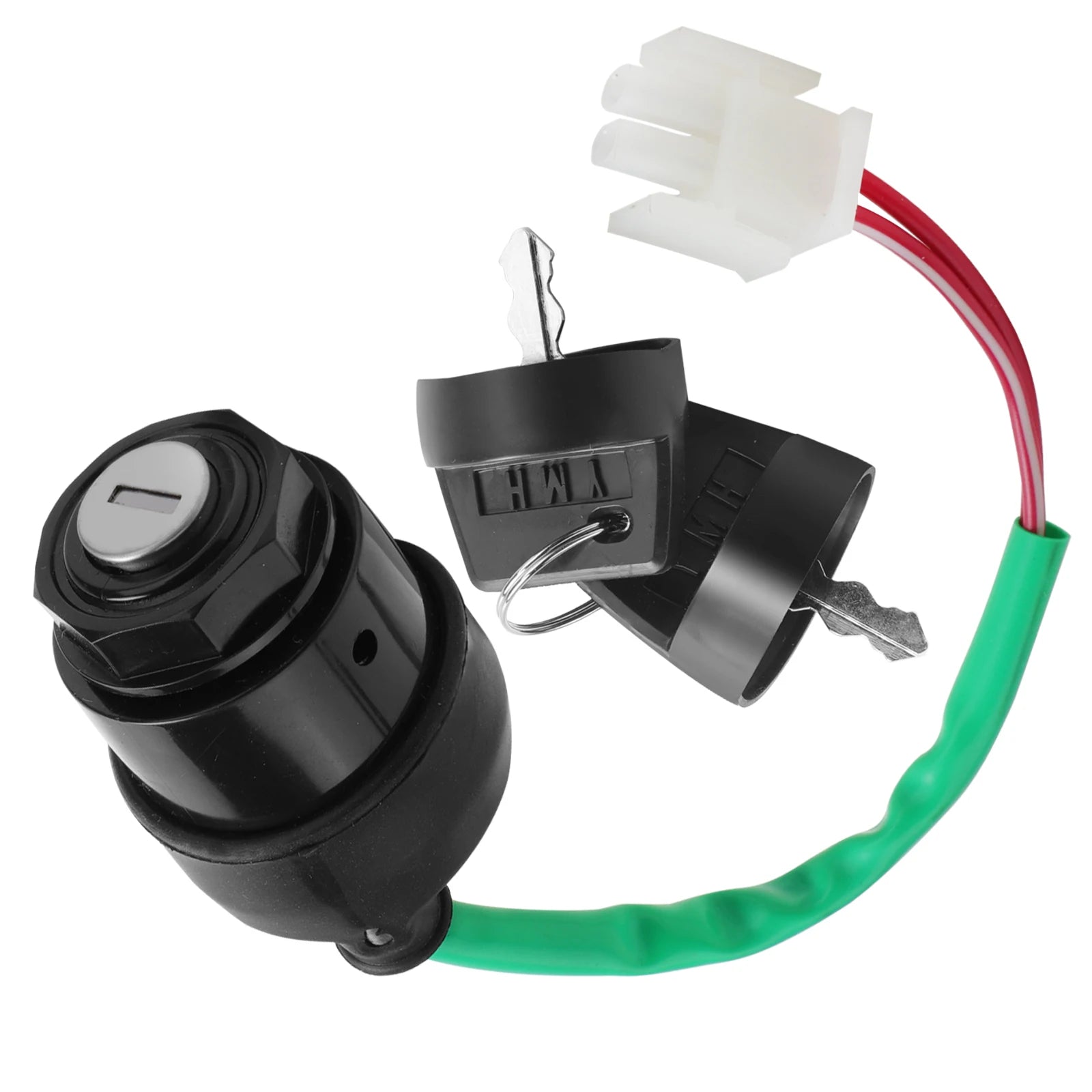 Ignition Key Switch Assembly | Yamaha G19 G22 OEM# JR1-82510-02-00-Cartzilla Golf Cart Parts &amp; Accessories