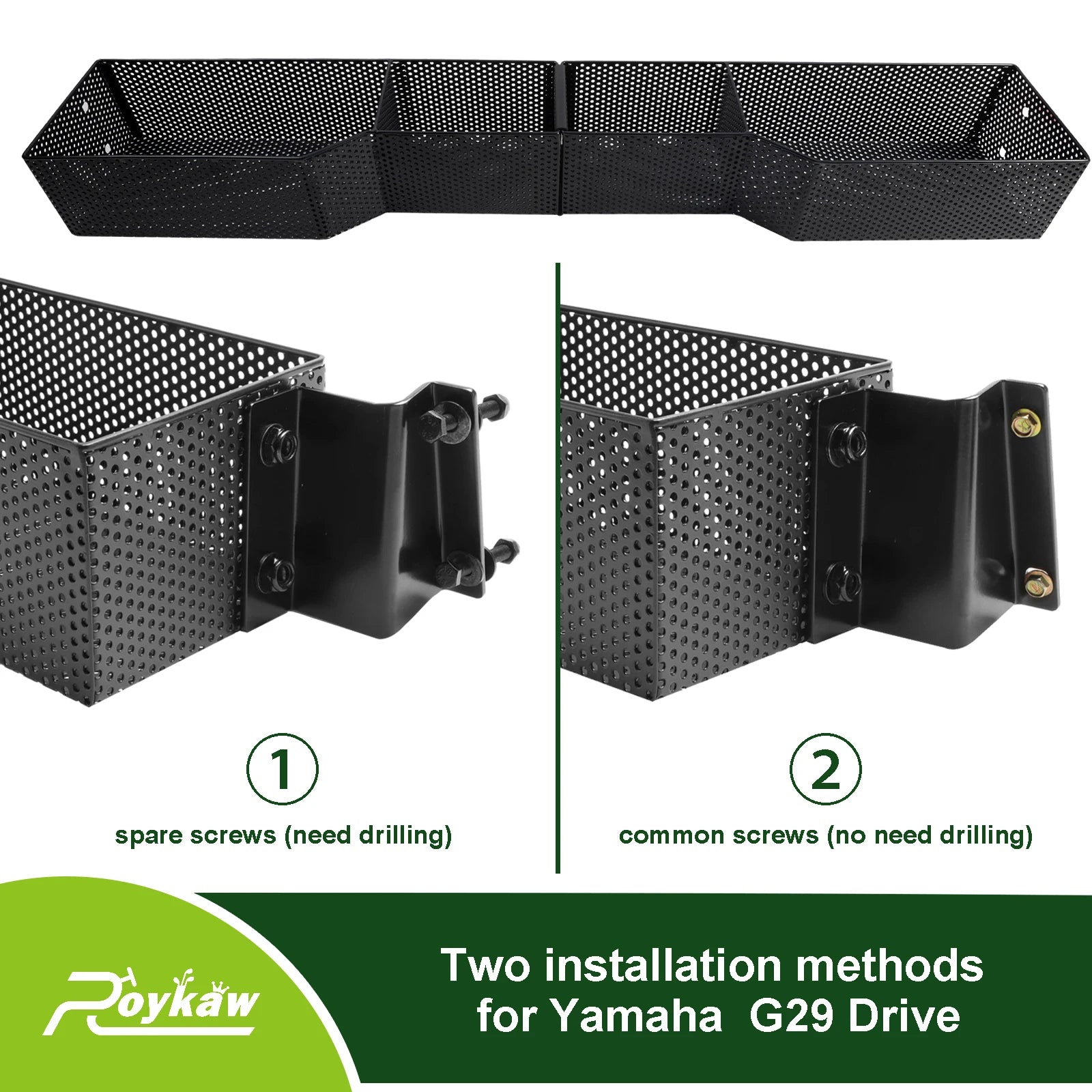 Inner Front Storage Basket Dash Organizer Tray | Yamaha G29/Drive/Drive2 Models-Cartzilla Golf Cart Parts &amp; Accessories