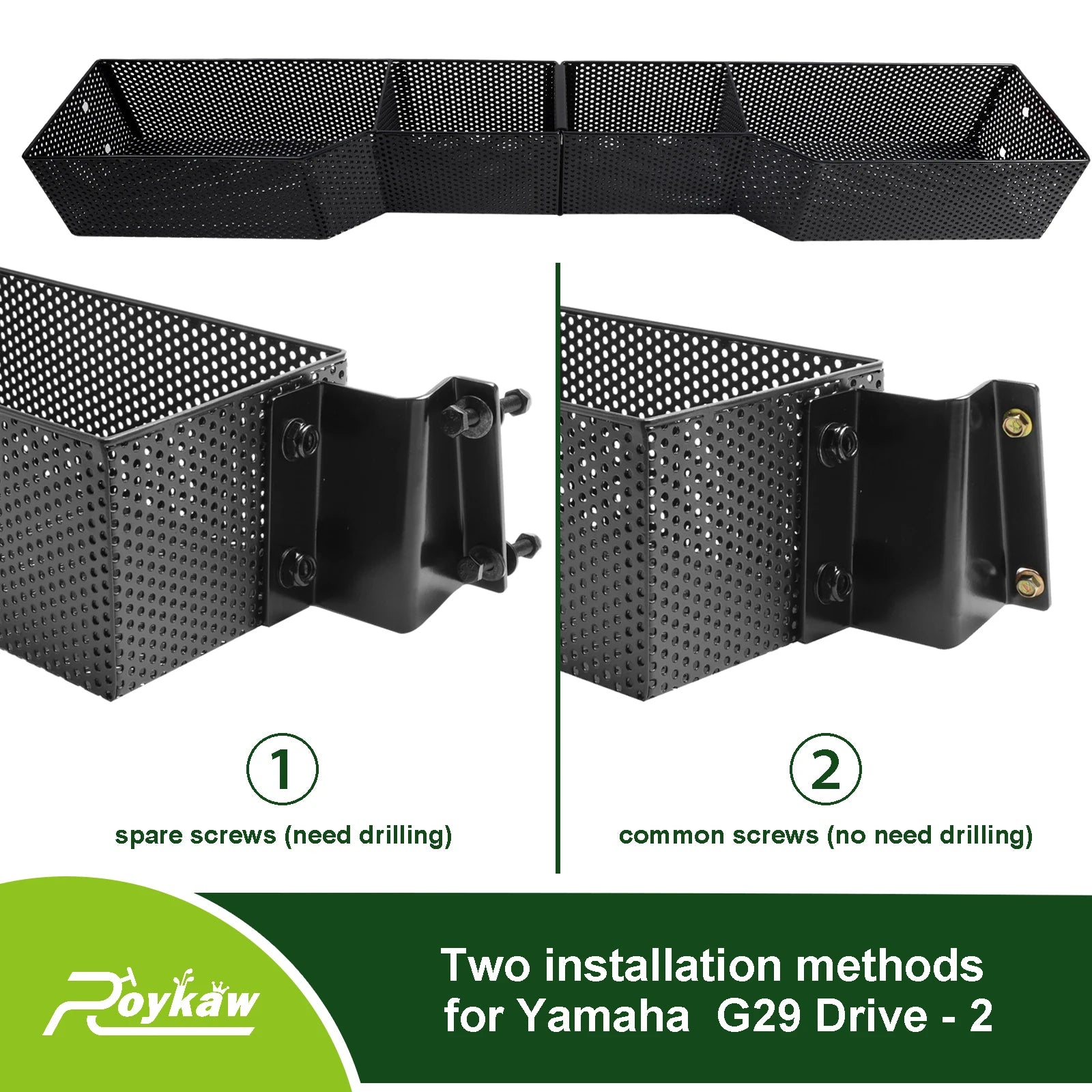Inner Front Storage Basket Dash Organizer Tray | Yamaha G29/Drive/Drive2 Models-Cartzilla Golf Cart Parts &amp; Accessories