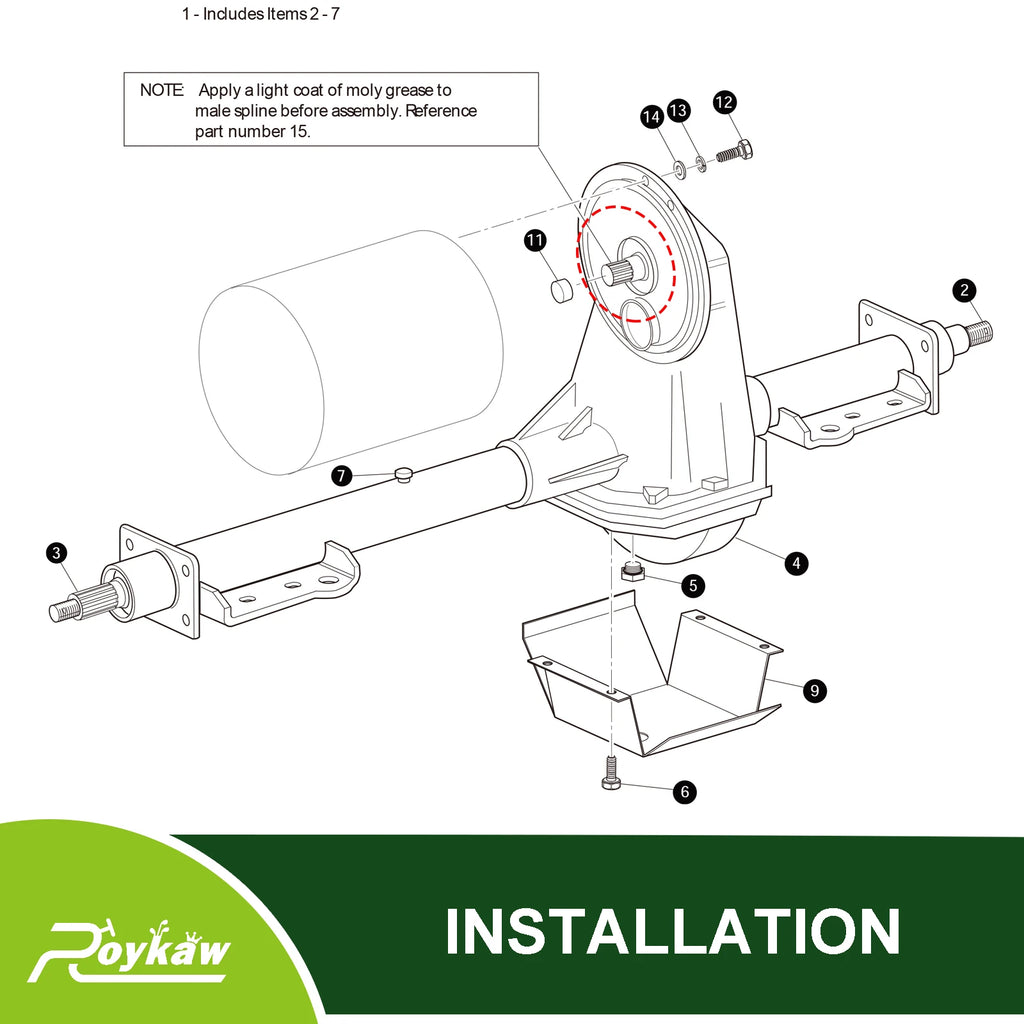 Input Shaft Kit | EZGO-Cartzilla Golf Cart Parts &amp; Accessories