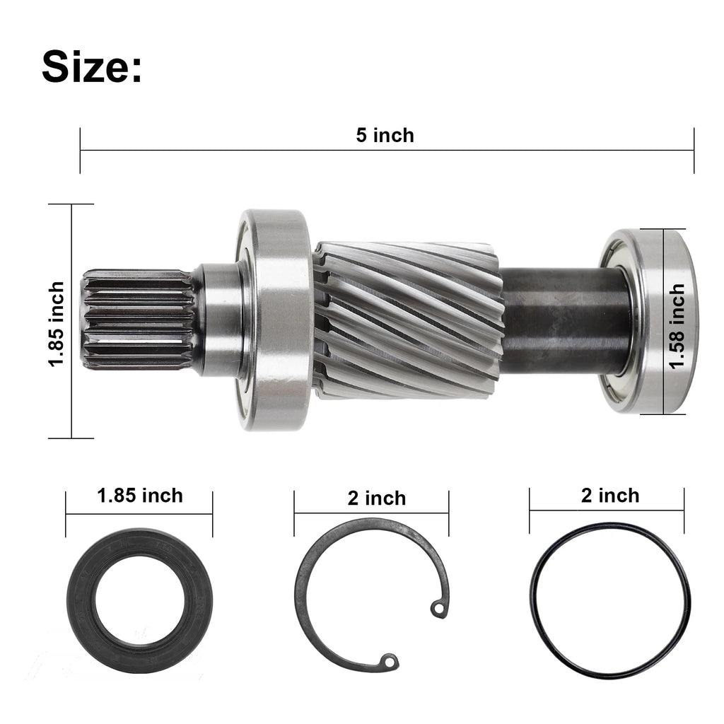 Input Shaft Kit,Clasp Spring, Oil Seal, O-Ring Seal | EZGO-Cartzilla Golf Cart Parts &amp; Accessories