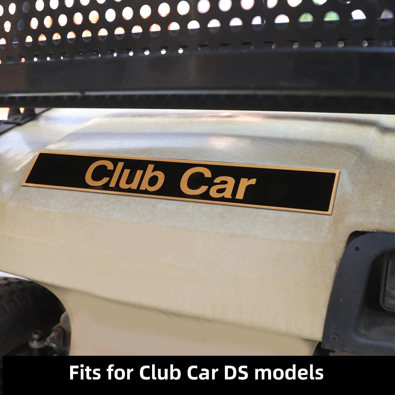 Name Plate/Emblem Compatible with Club Car DS/Carryall Models, Replaces OEM # 1014198 | Club Car-Cartzilla Golf Cart Parts &amp; Accessories