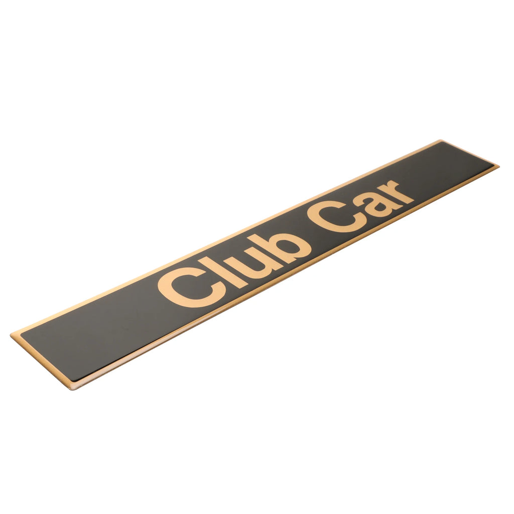 Name Plate/Emblem Compatible with Club Car DS/Carryall Models, Replaces OEM # 1014198 | Club Car-Cartzilla Golf Cart Parts &amp; Accessories