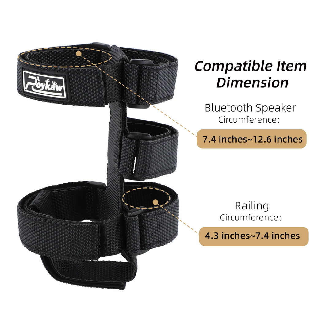 Portable Speaker Mount | Universal-Cartzilla Golf Cart Parts &amp; Accessories